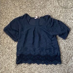 Forever 21 Navy Top